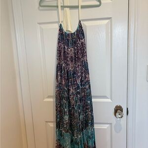 Rebecca Minkoff Purple and Blue Maxi Dress